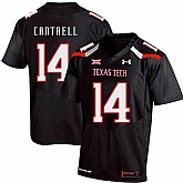 Texas Tech Red Raiders 14 Dylan Cantrell Black College Football Jersey Dzhi,baseball caps,new era cap wholesale,wholesale hats